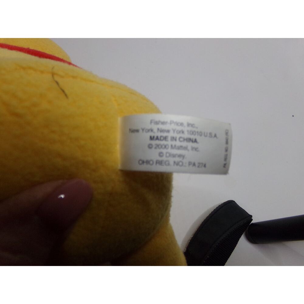 Vintage 2000  Fisher Price Winnie the Pooh‎ Holding Bird that sings - Picture 2 of 3
